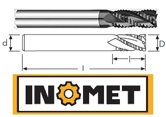 

Фреза твердосплавная концевая Ø10 EC444034-10