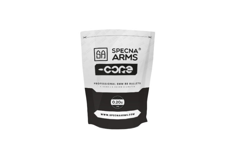 

Страйкбольные шары Specna Arms CORE™ 0.20g -5000шт-1 kg (для страйкбола), Белый