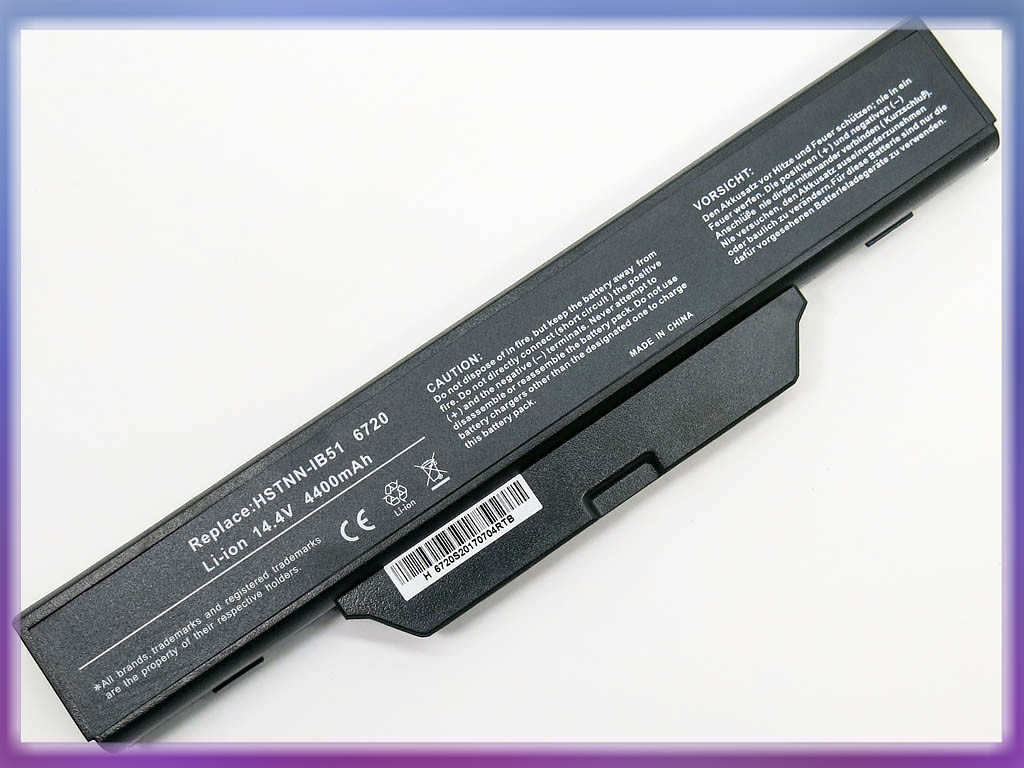 Аккумулятор для HP Compaq 6720s (HSTNN-IB52) (14.8V 4400Wh).