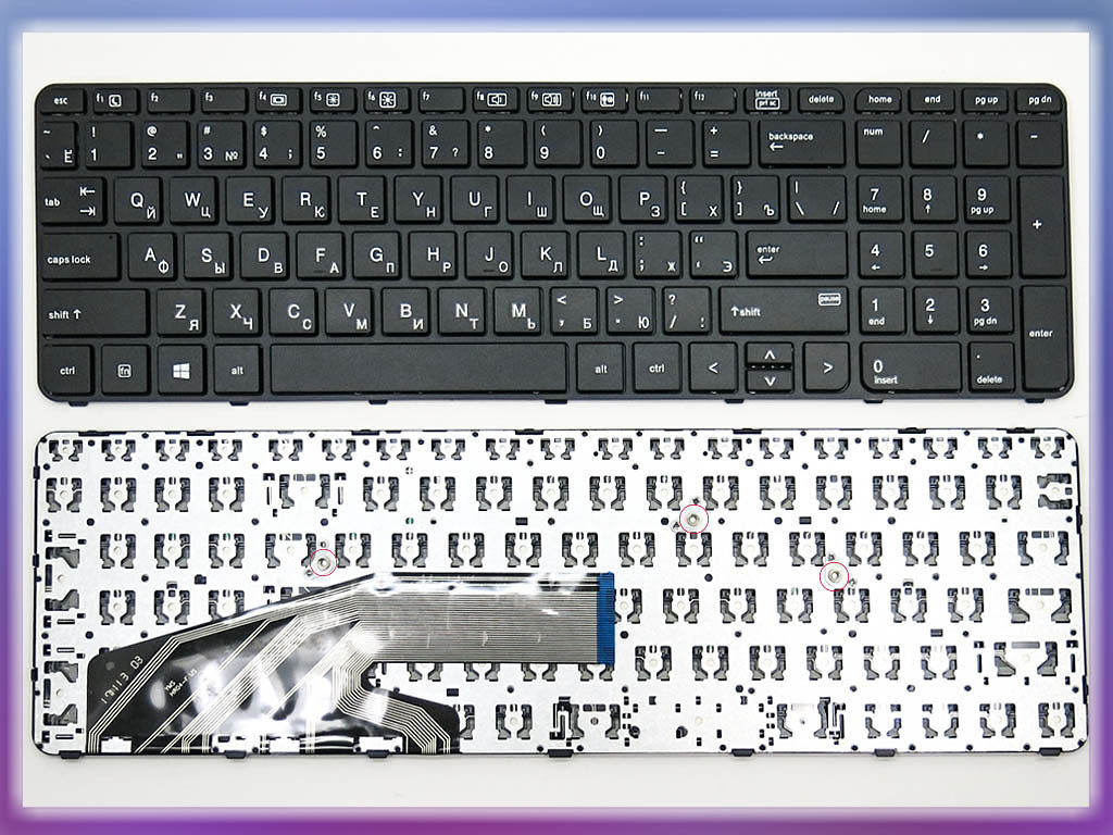 Клавиатура для HP ProBook 450 G3, 455 G3, 470 G3, 450 G4, 455 G4, 470 