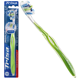 Зубная щетка TRISA PROFILAC WHITE мягкая Швейцария TP0017