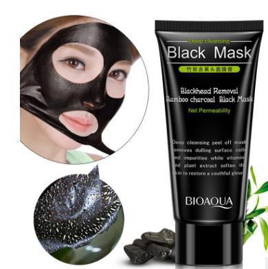 Blackhead removal bamboo charcoal black mask