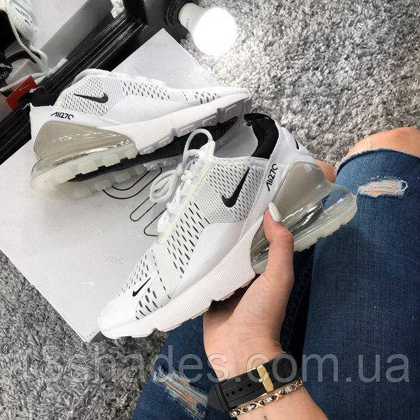 

Женские кроссовки Nike 270 White (AAA+), Белый