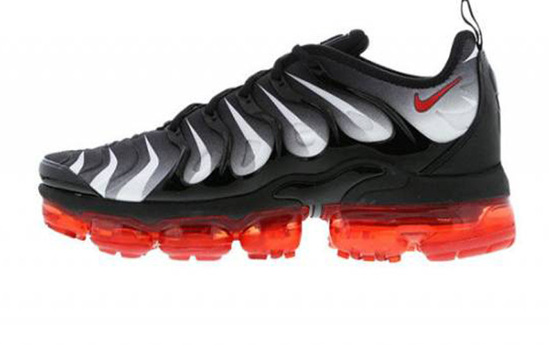 vapormax plus grey and red