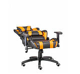 Крісло Special4You ExtremeRace black/orange, фото 9