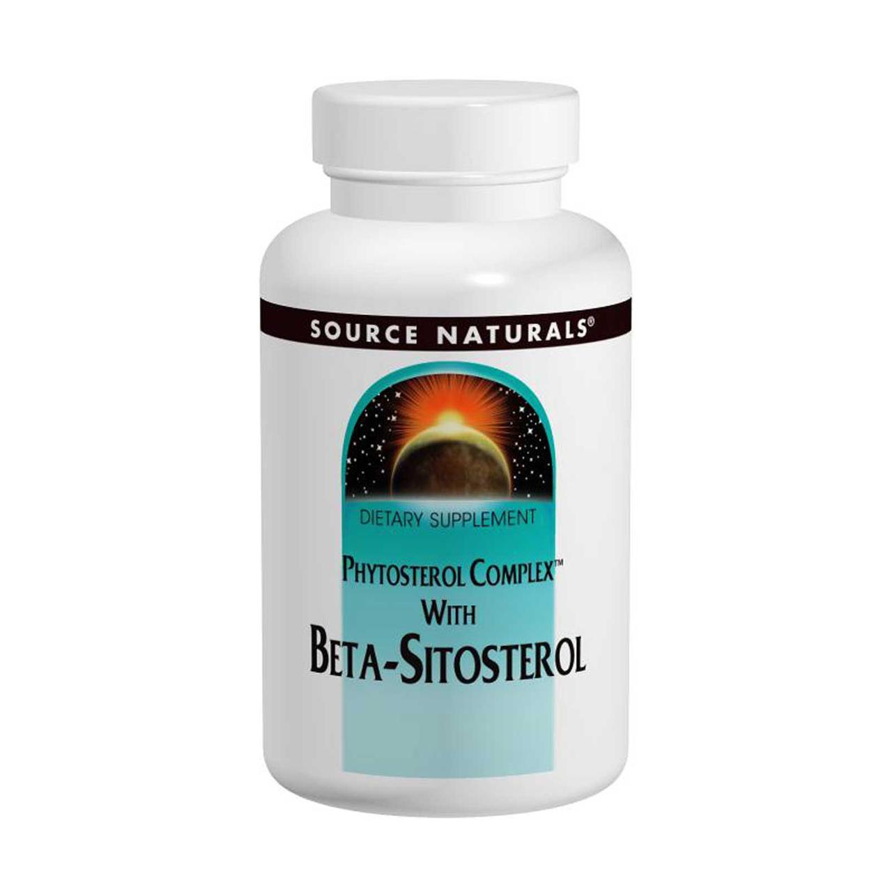 

Source Naturals, Фитостерольный комплекс с бета-ситостеролом, 113 мг, 180 таблеток