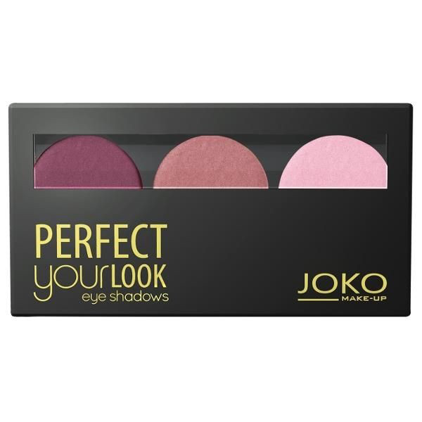 

Тени для век трехцветные Joko Perfect Your Look Trio Eye Shadows SATIN 301