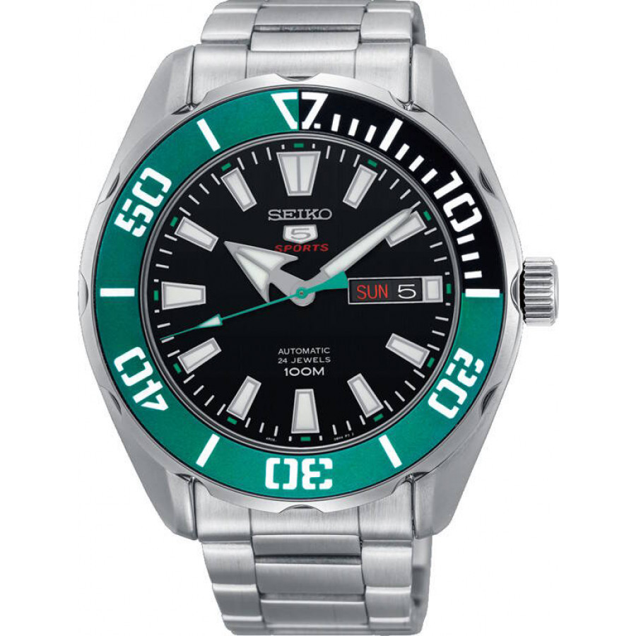 ЧаÑÑ Seiko 5 Sports SRPC53K1 Automatic 4R36: пÑодажа, Ñена в Умани. ÑаÑÑ Ð½Ð°ÑÑÑнÑе и каÑманнÑе оÑ