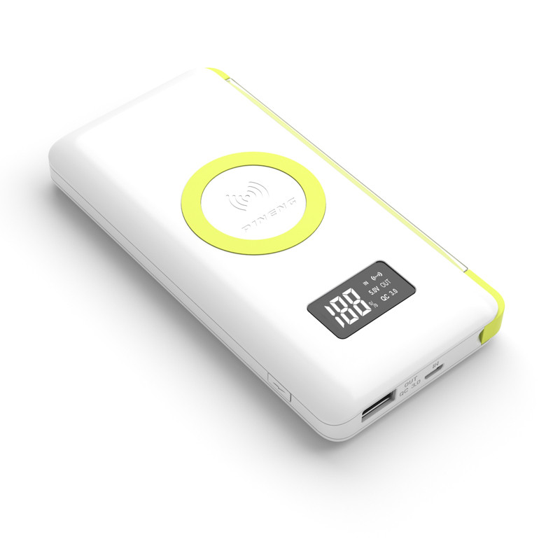 

Внешний аккумулятор Power Bank Pineng PN-888 10000 mAh, белый