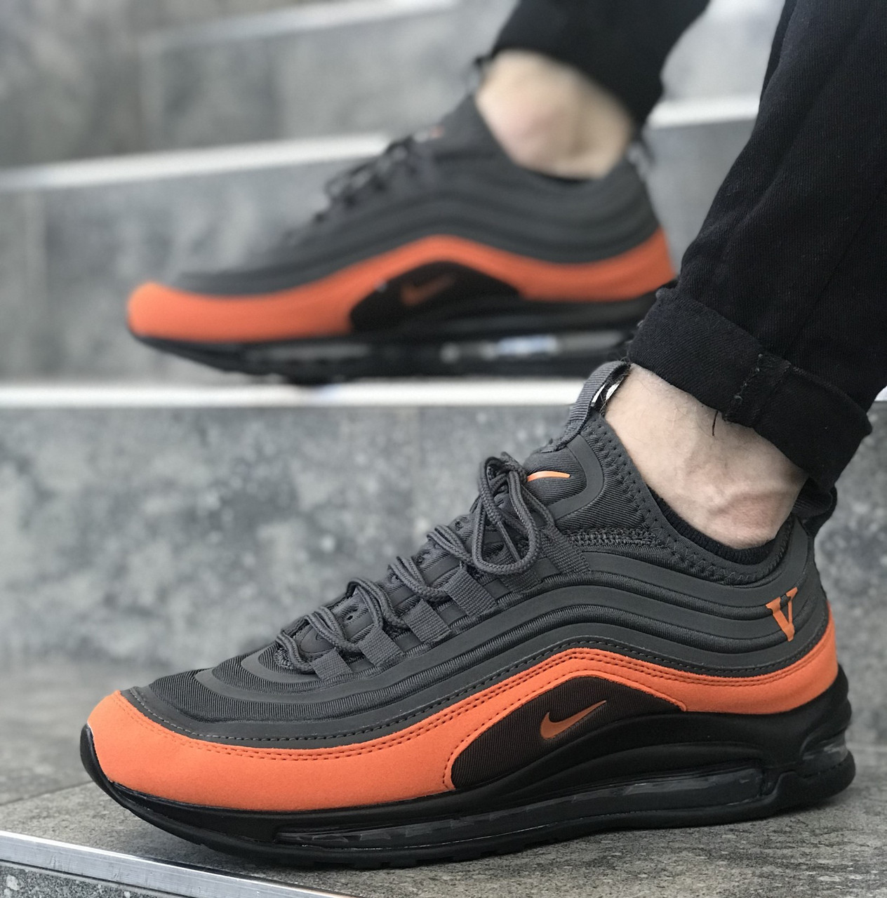 air max 97 grey and orange