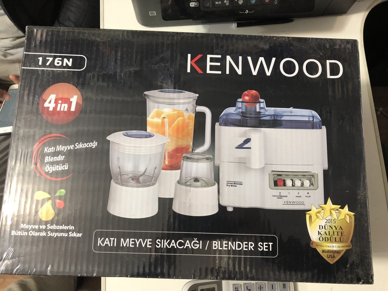 

Кухонный блендер 4n1 kenwood 176n