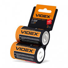 Батарейка Videx R20 (D) CARD
