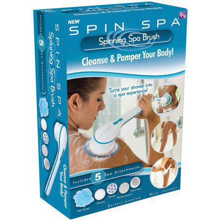 

Массажная щетка для тела Spin Spa Brush/Спин Спа Браш