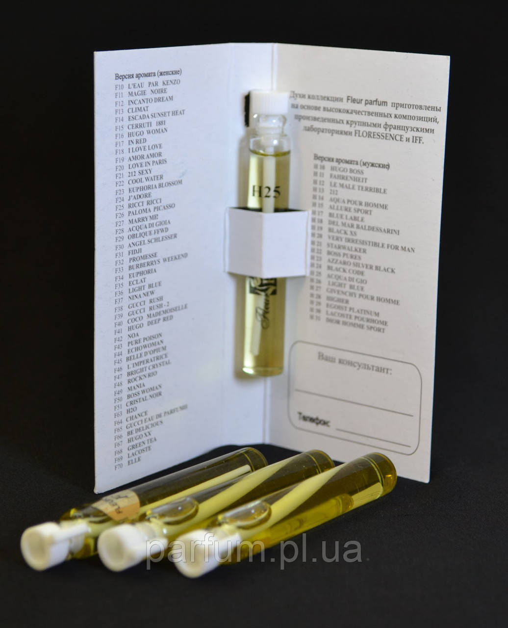 Пробники парфюма