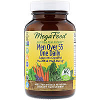MegaFood, Men Over 55 One Daily, Multivitamin & Mineral, 60 Tablets MegaFood, Men Over 55 One Daily, Multivitamin & Mineral, 60 Tablets