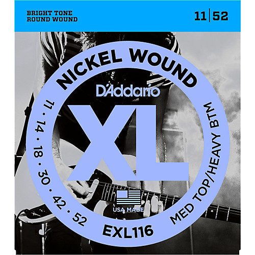 

Струны для электрогитары D*ADDARIO EXL-116 XL (0.11-0.52)