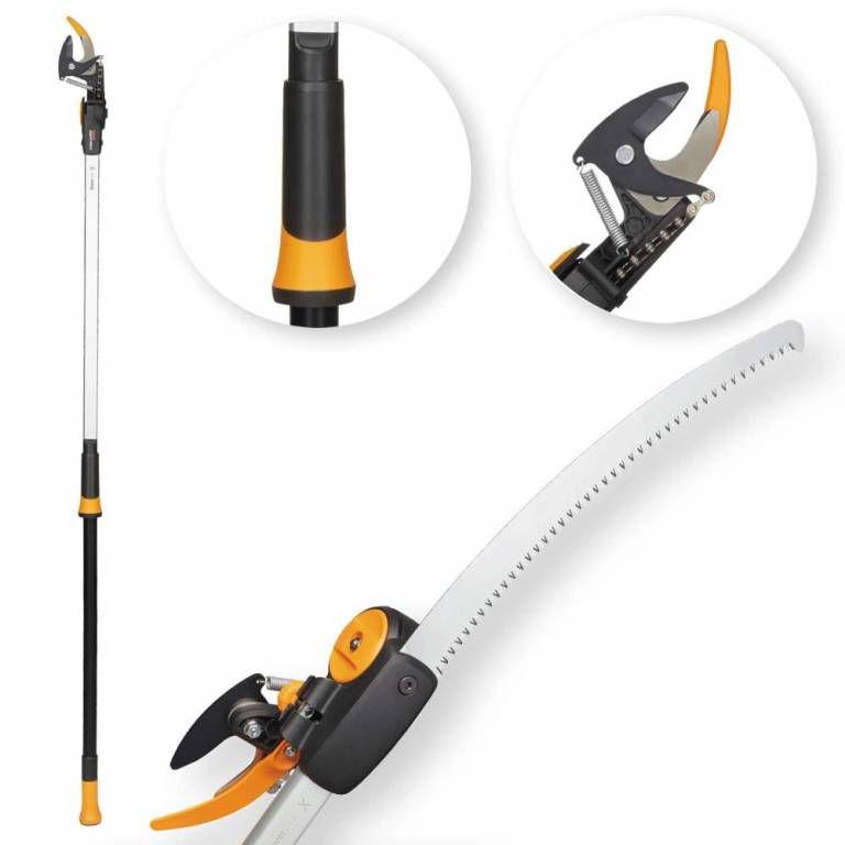 

Универсальный сучкорез-высоторез Fiskars PowerGear™ UPX86 и пила Fiskars UPX80