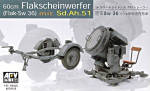 Німецький SW-36 автоприцілювання /SD.AH.51 трейлер 1/35 AFV CLUB AF35125