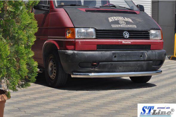 

Нижняя одинарная губа ST008 (нерж) Volkswagen Transporter T4 1998+