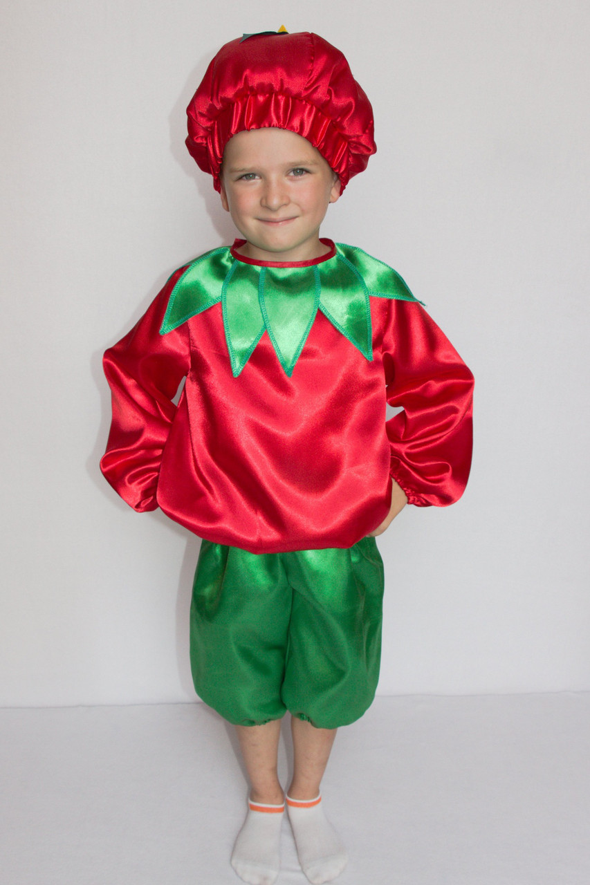Дитячий карнавальний костюм Помідор