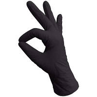Перчатки  нитриловые черные SafeTouch, размер S