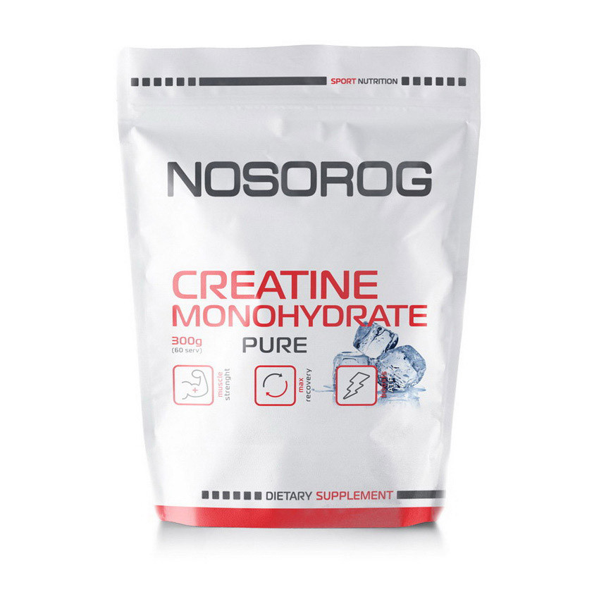 Креатин моногидрат Nosorog Nutrition Creatine Monohydrate Pure Unflavo