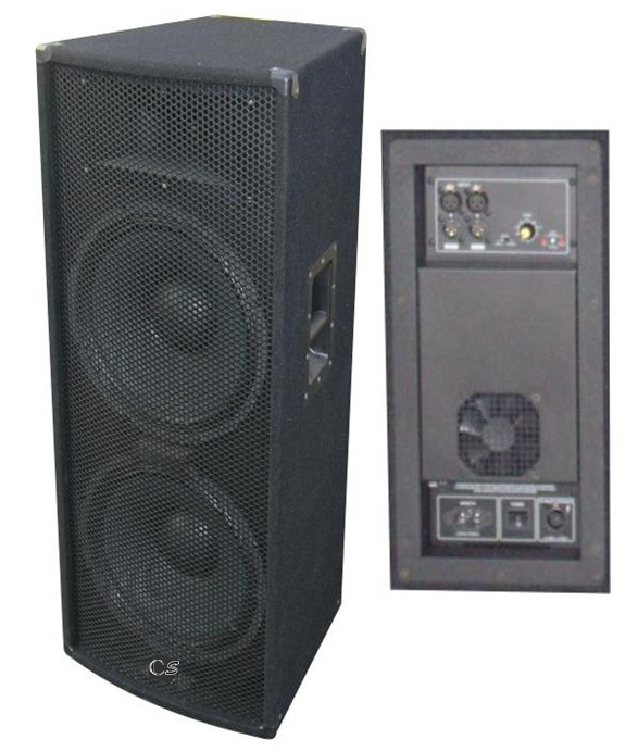 

CS-215A 2x15"+1" Активная акустическая система City Sound, 700/1400 Вт, 4 Ом