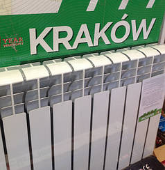 Алюминиевый радиатор отопления Krakow 500 х 100 Польша