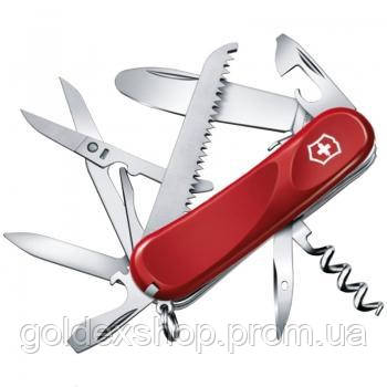 

Нож Складной Мультитул Викторинокс Victorinox Junior 03 (85мм, 15 функций), красный 2.3913.SKE