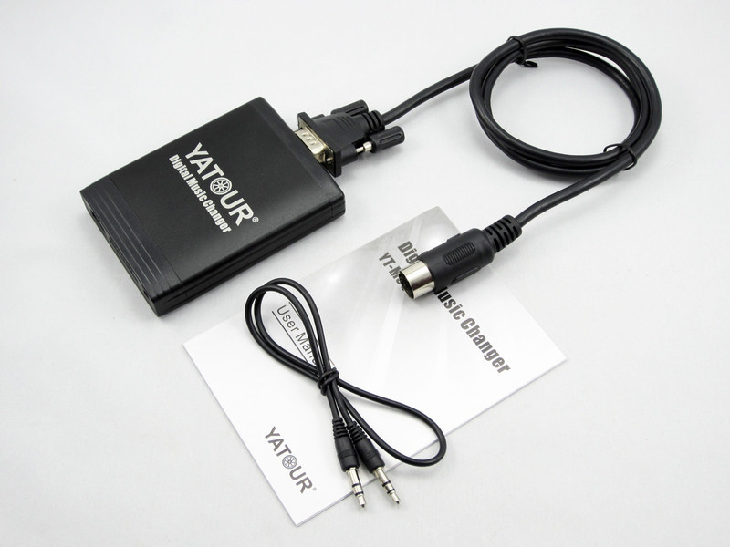 Эмулятор чейнджера автомагнитолы YATOUR  USB MP3 AUX адаптер для Hyund