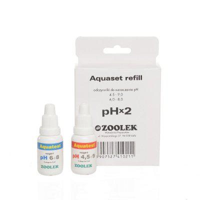 

Тест pH (4,5-9,0)/(6,0-8,0) Zolek Aquatest pH x2 Реагент