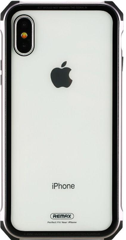 

Чехол-накладка Remax Kooble Series Apple iPhone X Grey #I/S, Серый