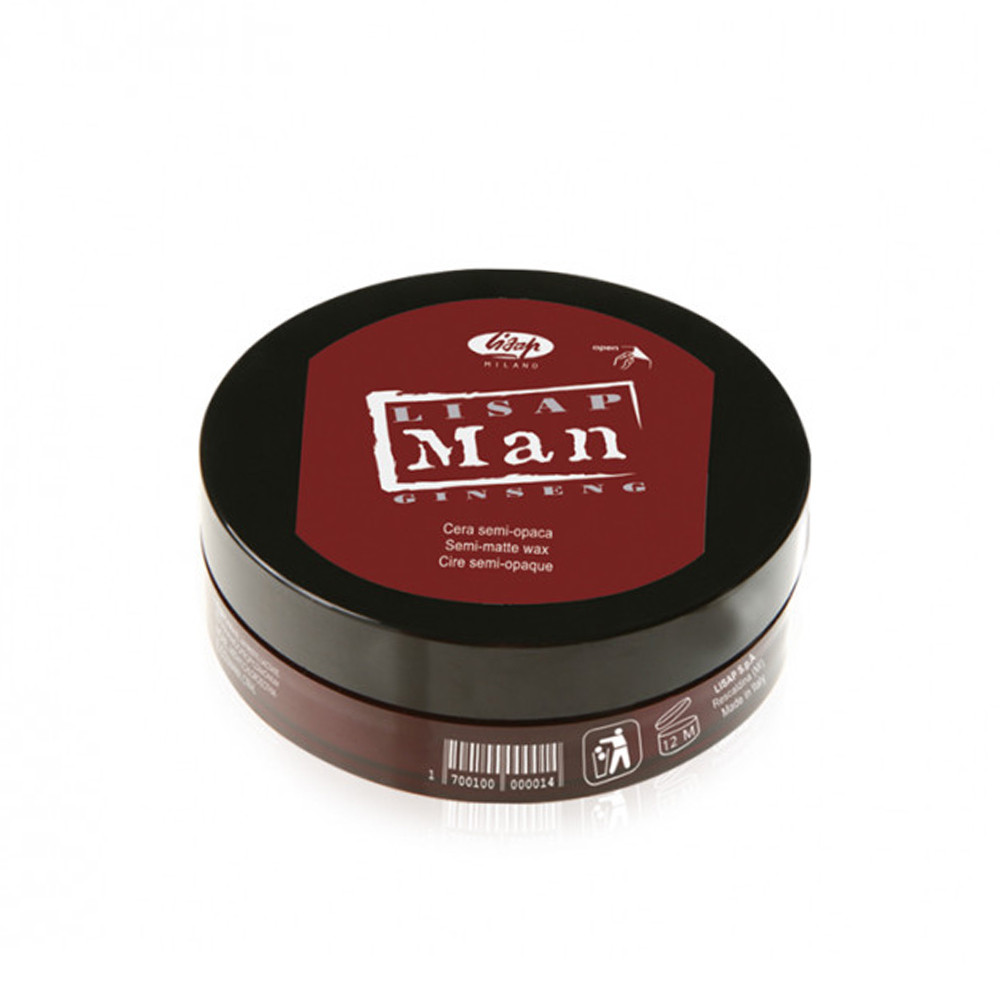 

Моделирующий воск для волос Lisap Man Semi-Matte Wax 100 мл