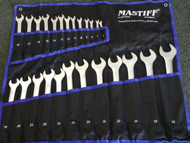 Набір ключів рожково-накидних 6-32 mm 25 шт MastiffНет в наличии