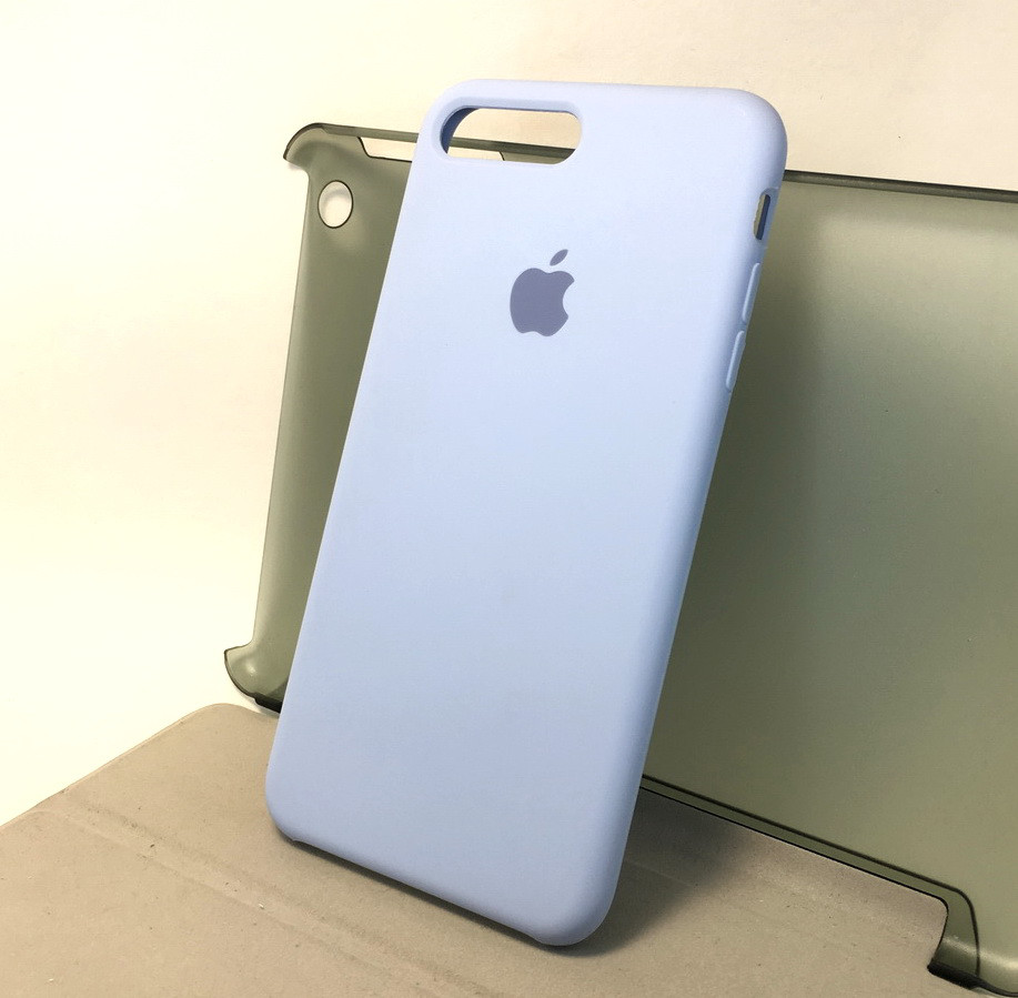 

Чехол для iPhone 7 Plus, 8 Plus накладка бампер противоударный Original Soft Touch, Голубой