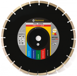 

Диск алмазный Baumesser Asphalt Pro 1A1RSS/C3-H 300x3,2/2,2x10x25,4-22 F4 (94320005022)