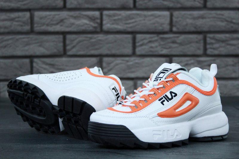 fila disruptor orange