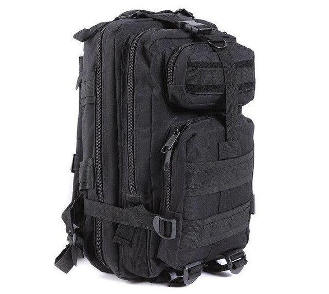 

Походный рюкзак с USB Спартак Molle Assault 36L Black