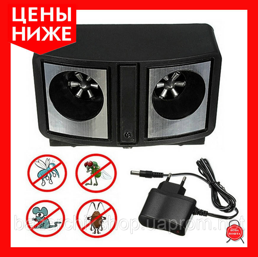 

Отпугиватель насекомых и грызунов DUAL SONIC PEST REPELLER