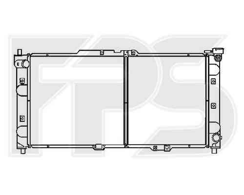 

Радиатор охлаждения двигателя Mazda 323 BA (AVA) FP 44 A963-X