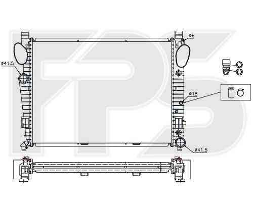 

Радиатор MERCEDES_220 98-02 (S-CLASS)/220 02-05 (S-CLASS)