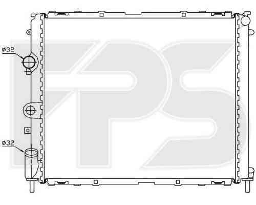 

Радиатор RENAULT_KANGOO 97-03/KANGOO 03-09/SYMBOL I 99-01 (LB0/1/2) / CLIO II 98-00 (B0/1/2) /SYMBOL I 02-06