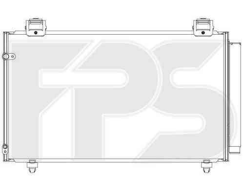 

Радиатор кондиционера Toyota Corolla (Koyoair) FP 70 K484-X