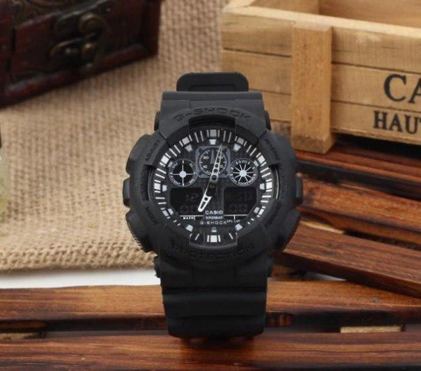 

Стильные Мужские часы Casio G-Shock GA 100 black(реплика)