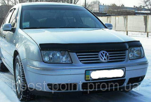 

Дефлектор капота (мухобойка) Volkswagen bora/ jetta IV (фольксваген бора/ джетта 4 1997г-2005г)