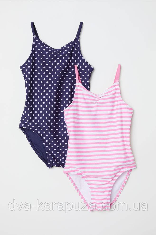 

Два купальника для девочки H&M, 2-4 года! Англия!