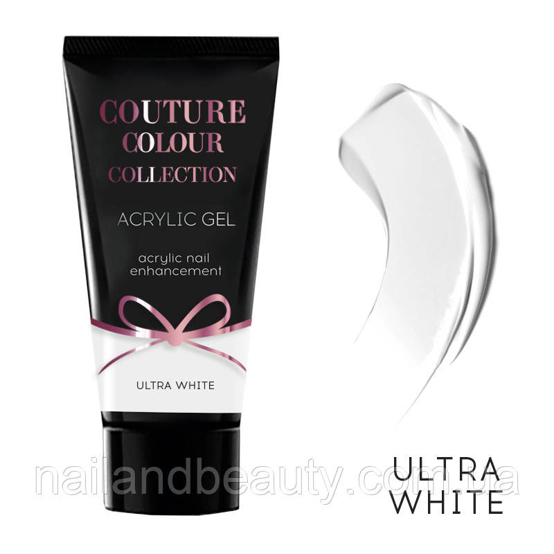 

АКРИЛ-ГЕЛЬ ACRYLIC GEL ULTRA WHITE COUTURE COLOUR COLLECTION