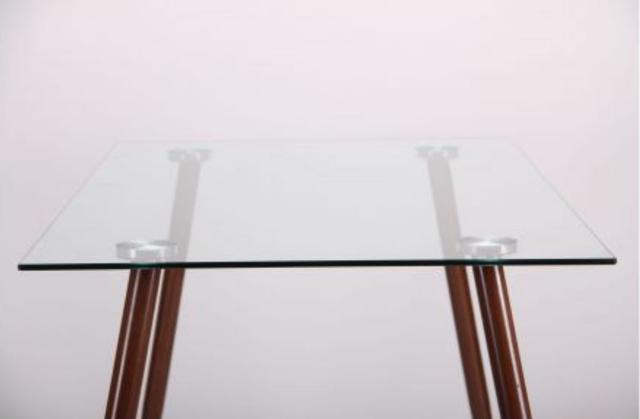 Стол обеденный Умберто DT-1633 орех/стекло прозрачное (фото 6.1)