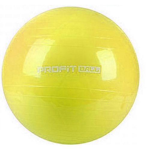 Мяч для фитнеса Фитбол Profit 65 см усиленный 0382 YellowНет в наличии