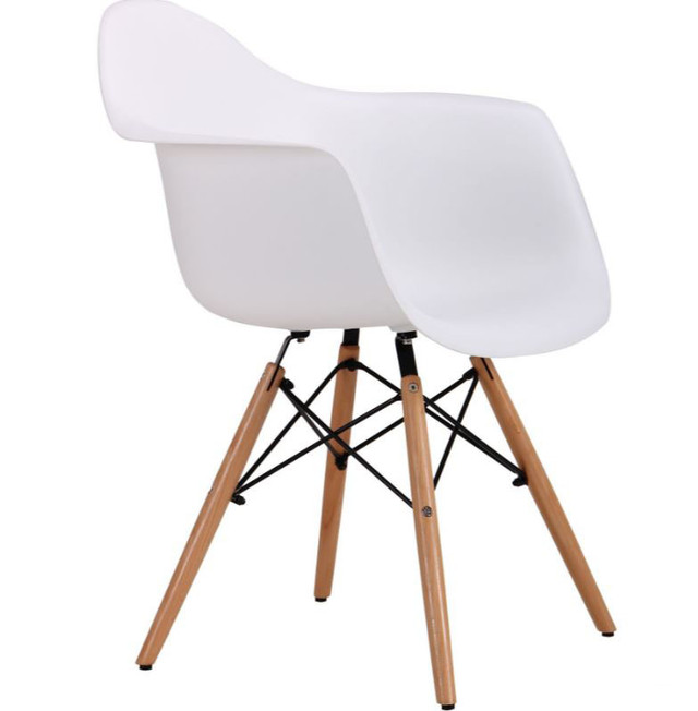 Кресло Salex PL Wood Белый (фото 2)